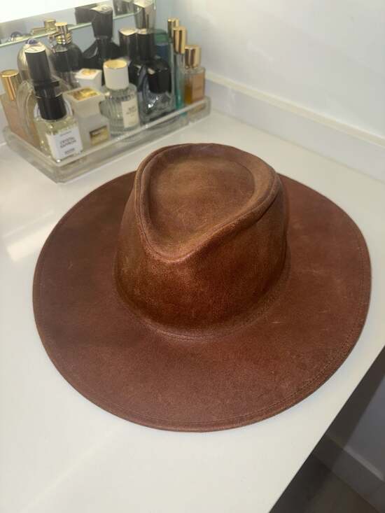 Salvatore Sombreros Other - Salvatore Sombreros Brown Suede Western Cowboy Hat